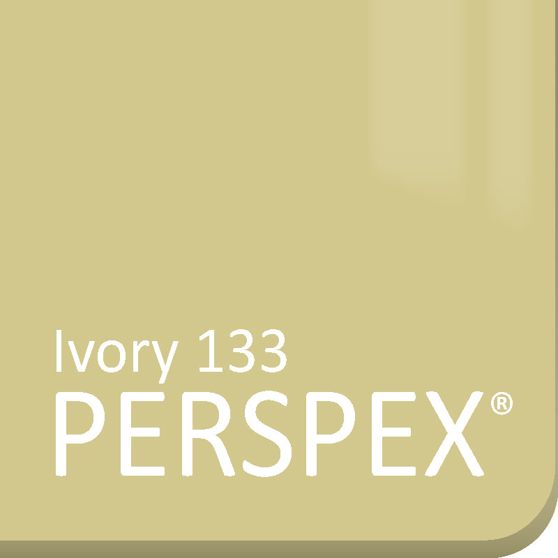 Ivory 133 Perspex