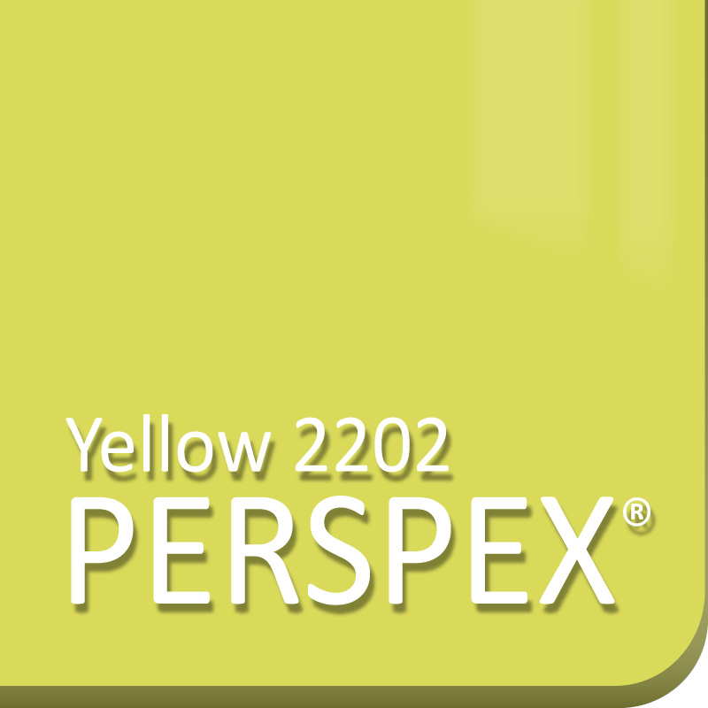 bonbonero ボンボネロ　黄 イエロー Yellow 2202 Perspex® Tint Sheet Disc Shape Cut To Size