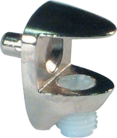 Pack of 4 Glass Shelf Supports (5 - 8mm) 1