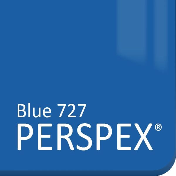 Blue 727 Perspex