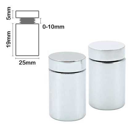 Stand Off Wall Mount 19mm x 25mm